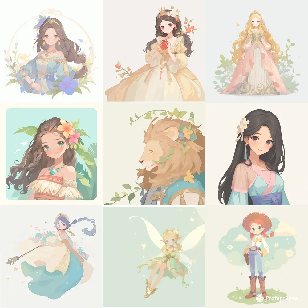Charming Fairy Tale Artworks Midjourney Prompt | PromptBase