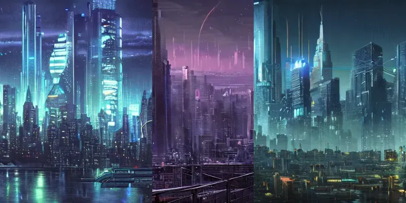 Futuristic Metropolis generated by undefined