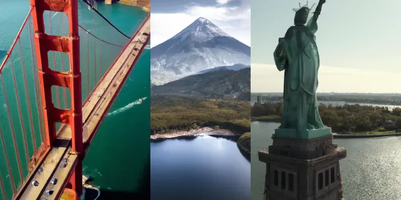 Aerial Drone Shots generated by undefined