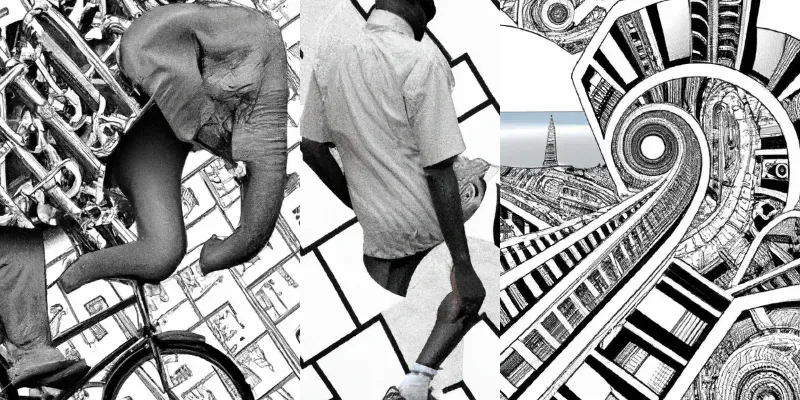 Mc Escher Art generated by undefined