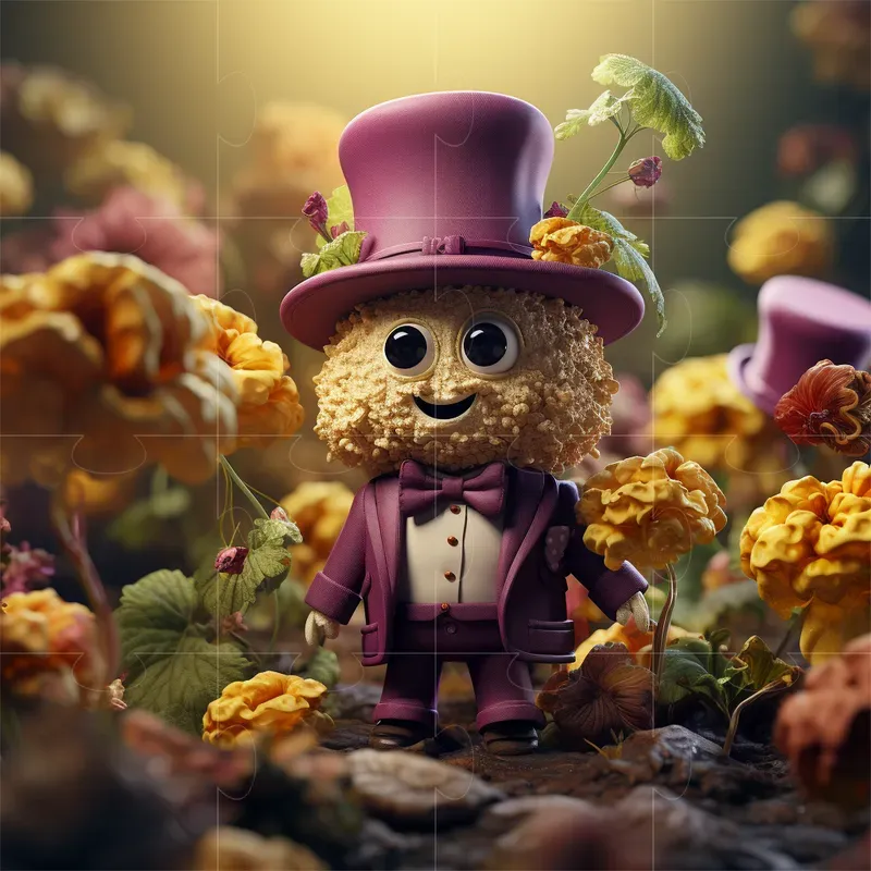 Surrealism Fruit Based Characters