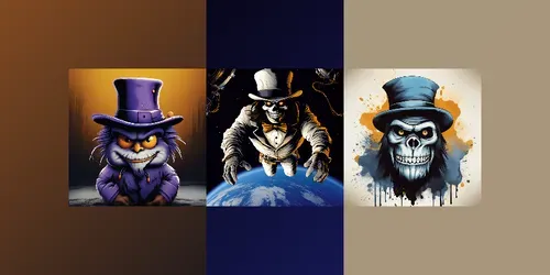 Halloween Scarecrows Different Style generated by midjourney