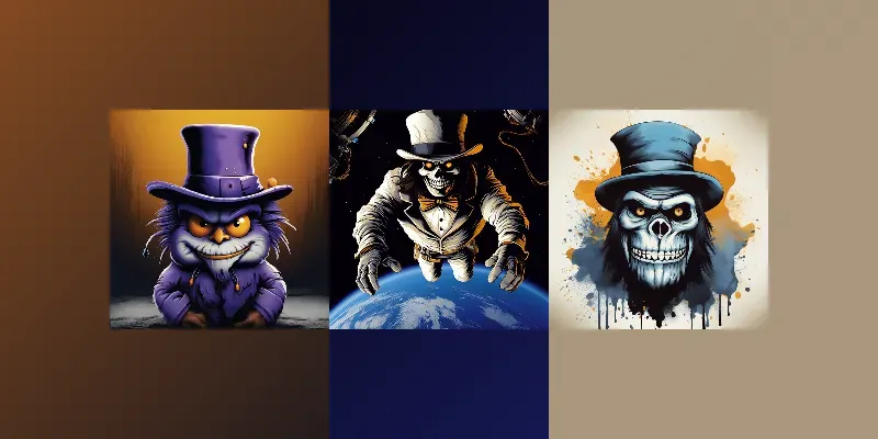 Halloween Scarecrows Different Style generated by undefined