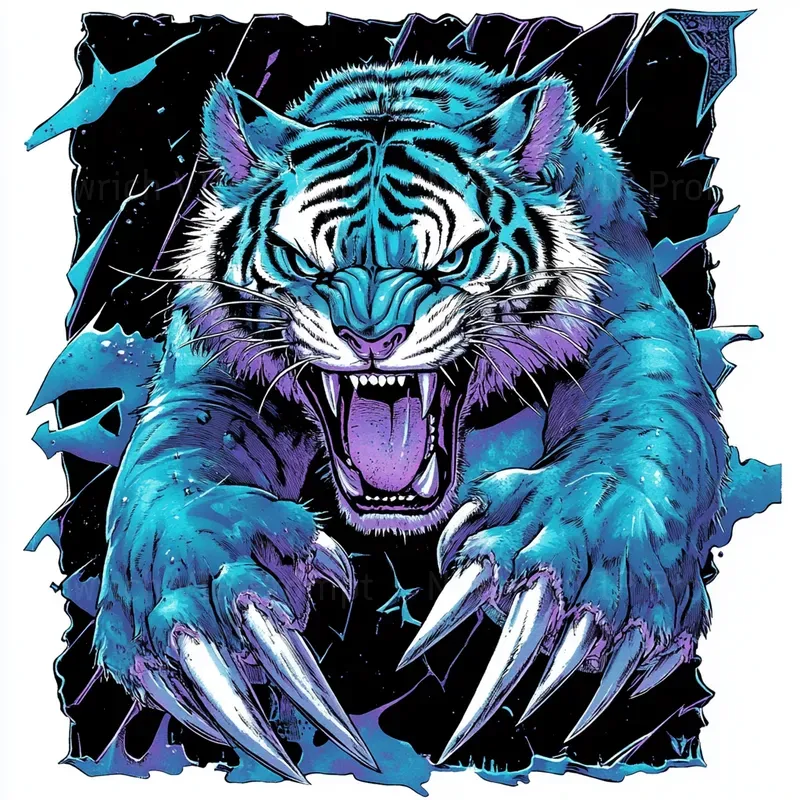 War Animal Tshirt Designs With Sref Code