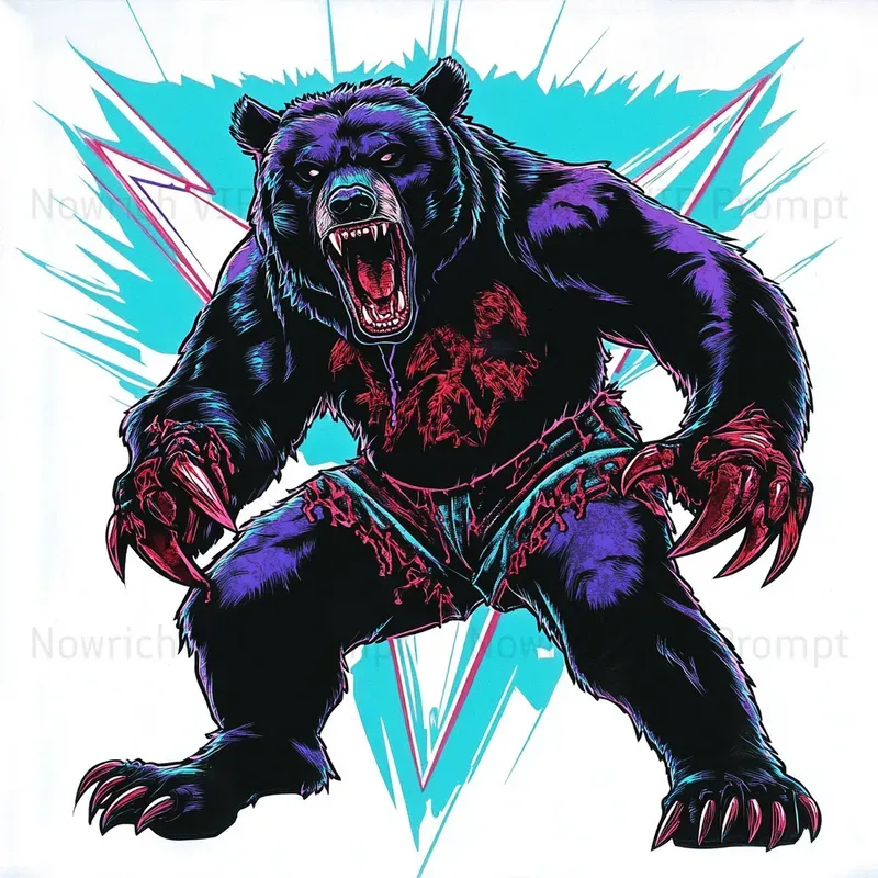 War Animal Tshirt Designs With Sref Code