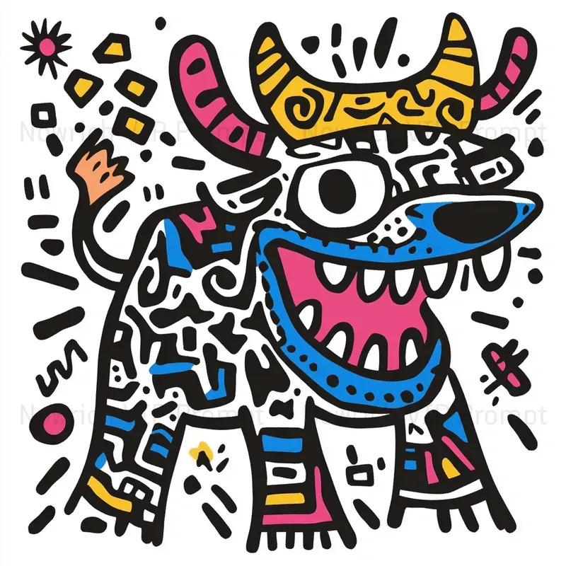 Animals Abstract Doodle Tshirt Designs