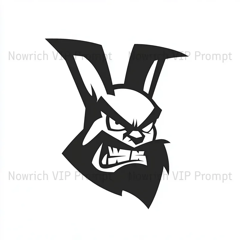 Logo Mascot Powerful Expressions