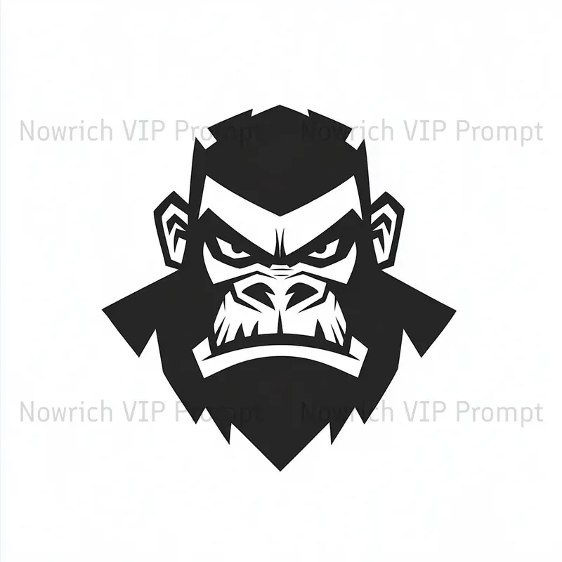Logo Mascot Powerful Expressions