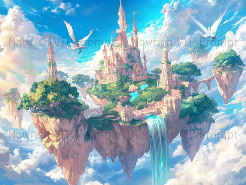 Fantasy Anime Landscape Backgrounds