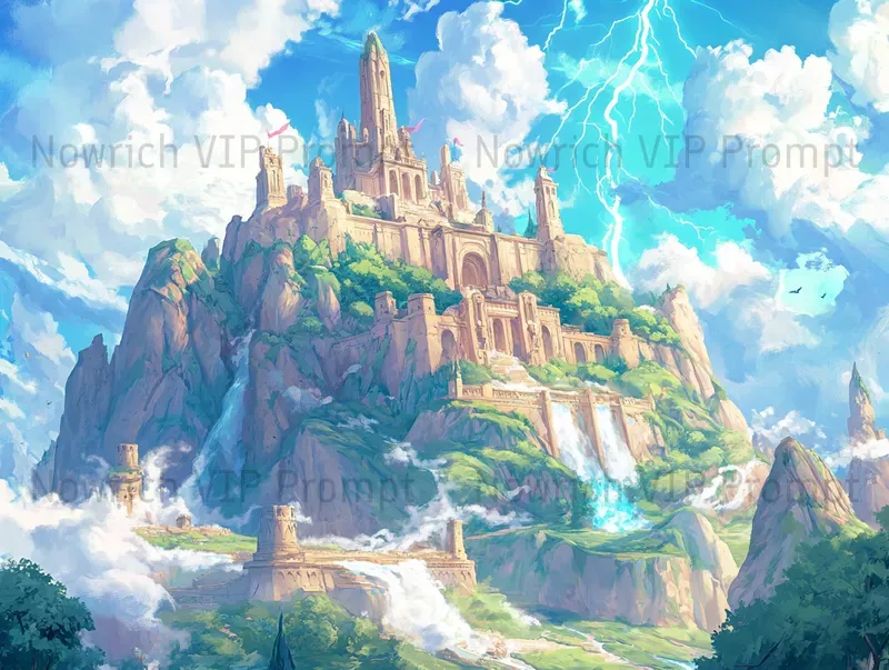 Fantasy Anime Landscape Backgrounds