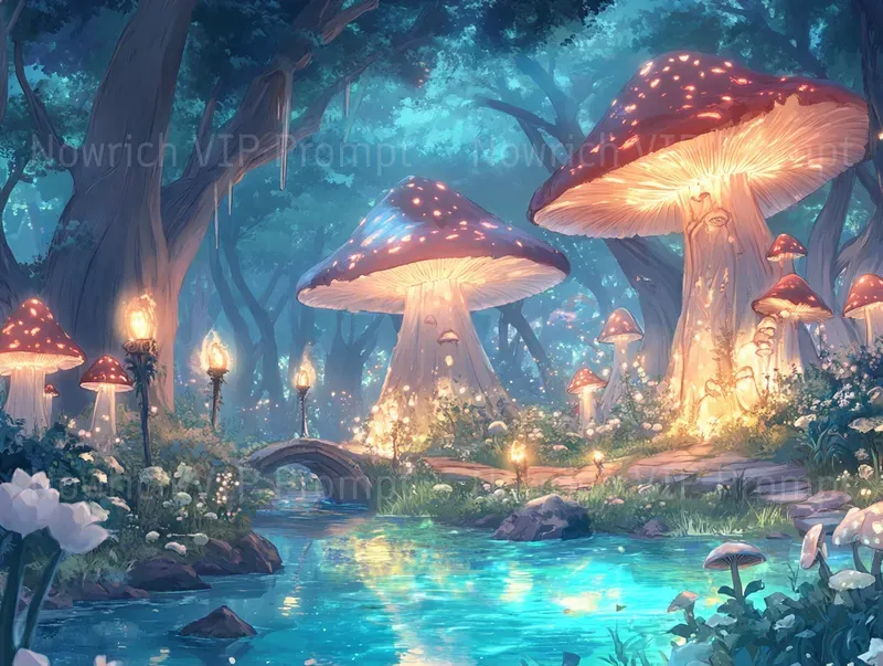 Fantasy Anime Landscape Backgrounds