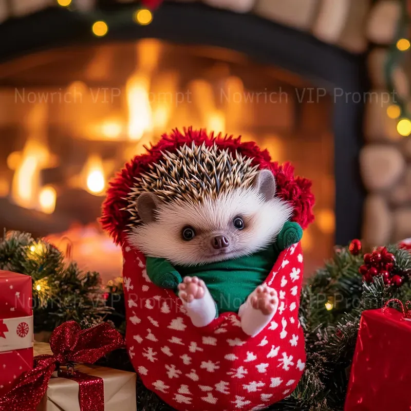 Cozy Christmas Animals