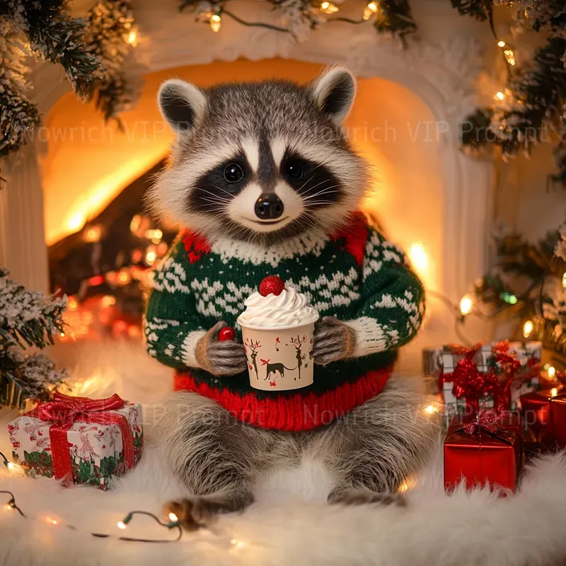 Cozy Christmas Animals