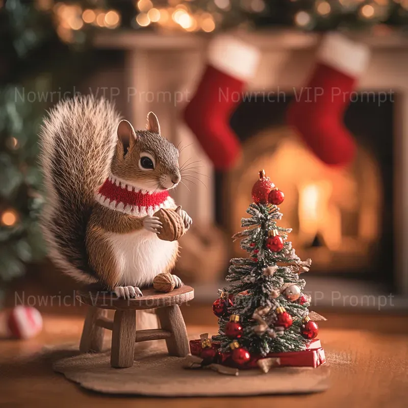 Cozy Christmas Animals