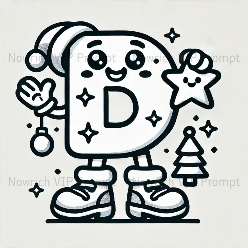 Adorable Christmas Alphabet Coloring Fun