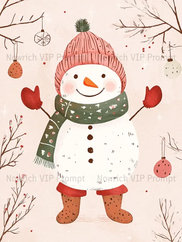 Cute Christmas Gift Wrap Cartoons