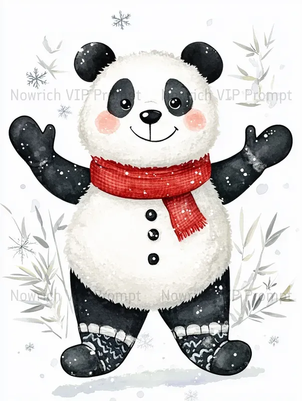 Cute Christmas Gift Wrap Cartoons