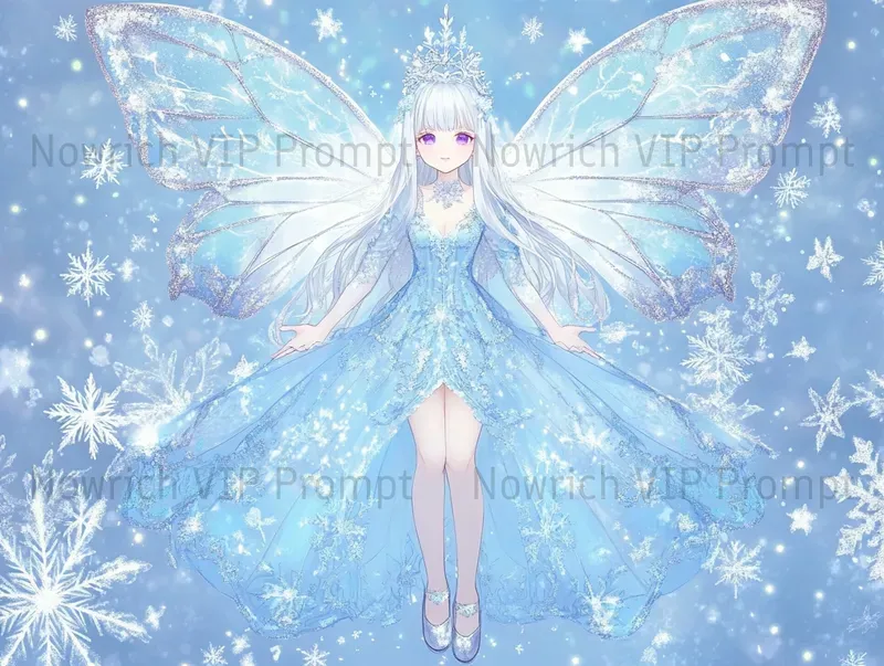 Cute Modern Christmas Anime Art