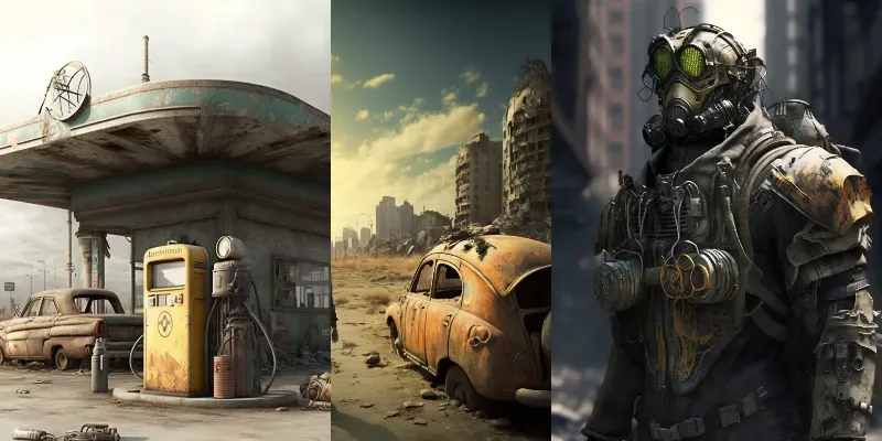 Fallout Theme Illustrations generated by undefined