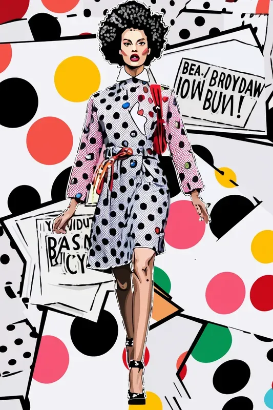 Bold Vibrant Pop Art Scenes