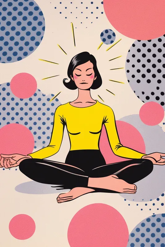 Bold Vibrant Pop Art Scenes