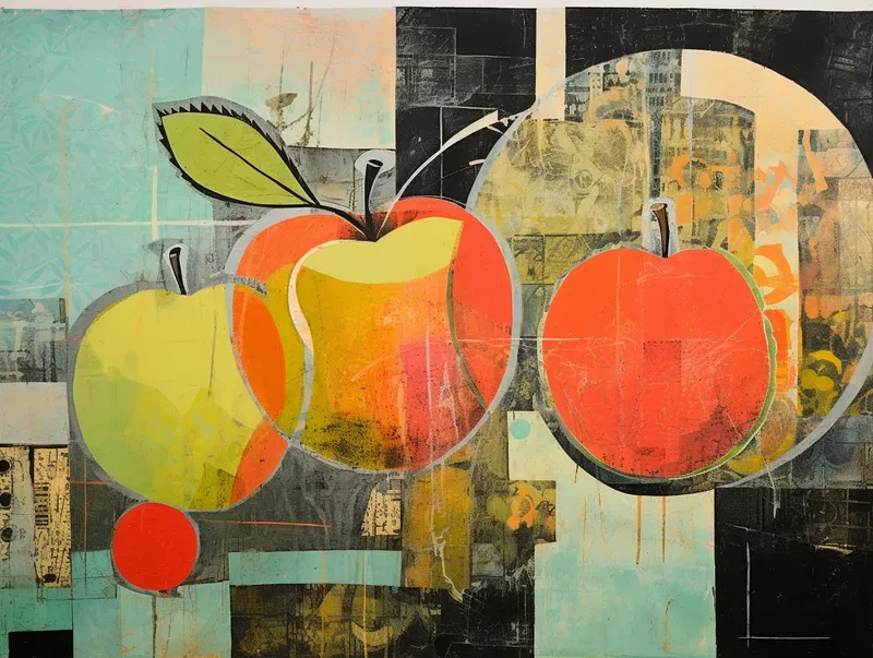 Food Abstract Paintings