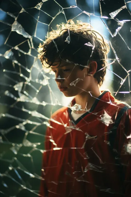 Broken Glass Mirrors And Reflections