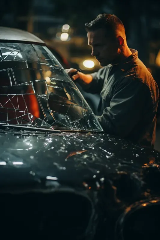 Broken Glass Mirrors And Reflections