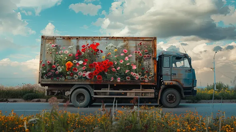 Custom Truck Ad Shot - Epic Vibrant