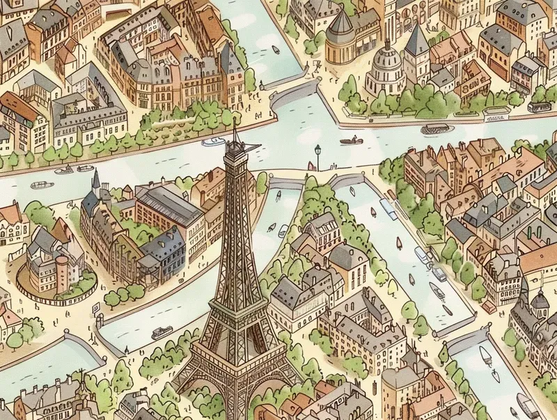 Maps And Plans Of Famous