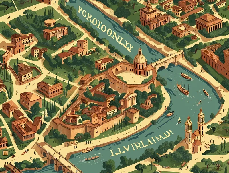 Maps And Plans Of Famous