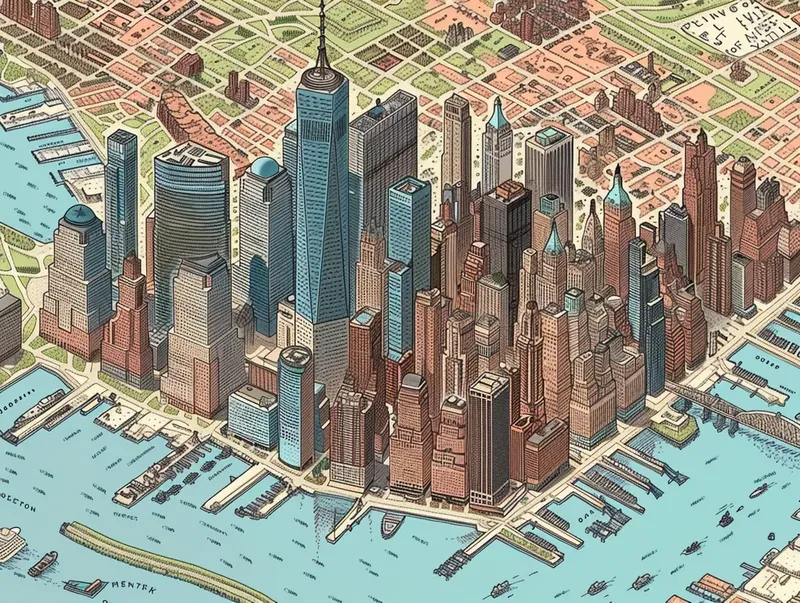 Maps And Plans Of Famous