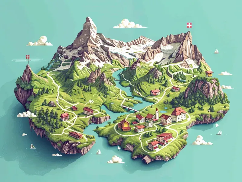Maps And Plans Of Famous