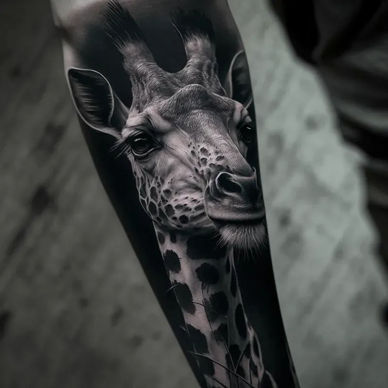 Black And Grey Realistic Tattoos