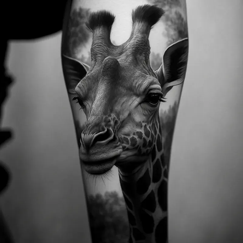 Black And Grey Realistic Tattoos