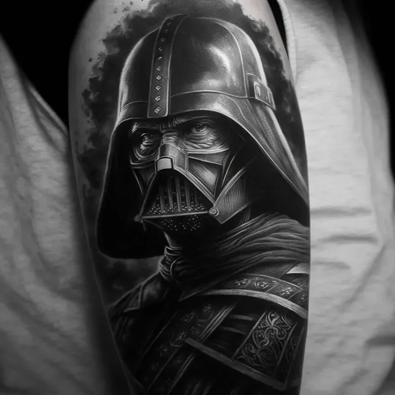 Black And Grey Realistic Tattoos