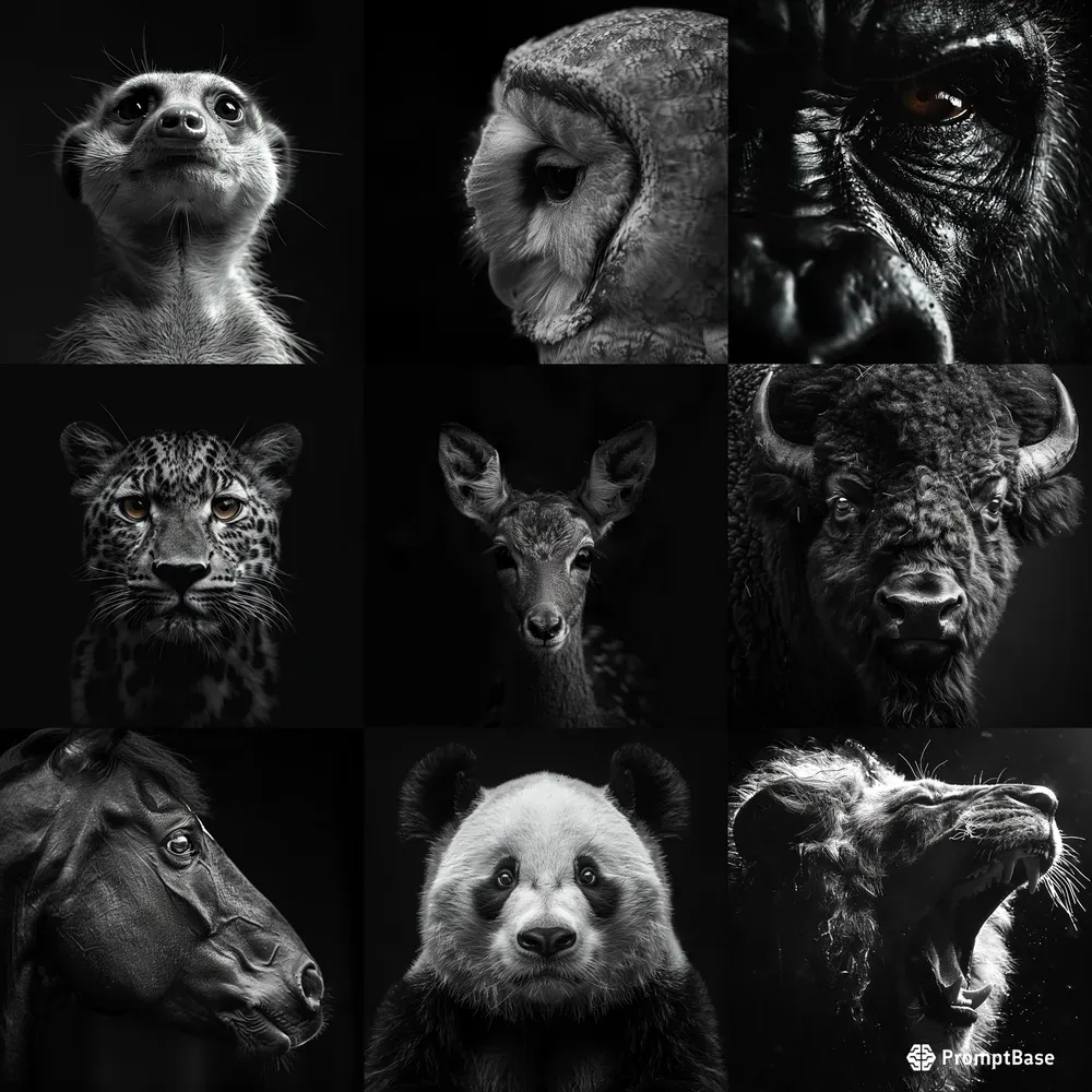 Animals In Noir