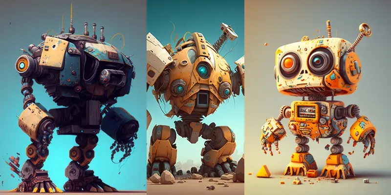 Robotic Art Designs generated by undefined