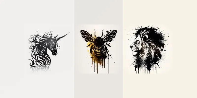 Animal Tattoo Art generated by undefined