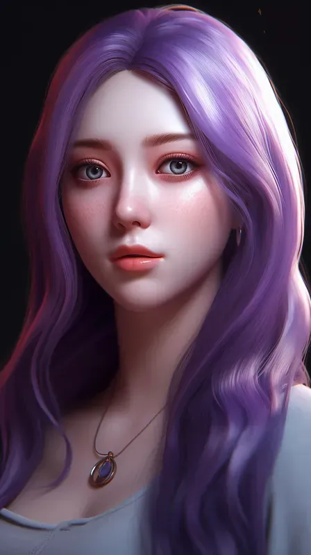 Highdefinition Semirealistic Portraits