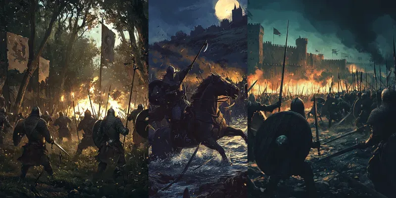 Medieval Battles generated by undefined