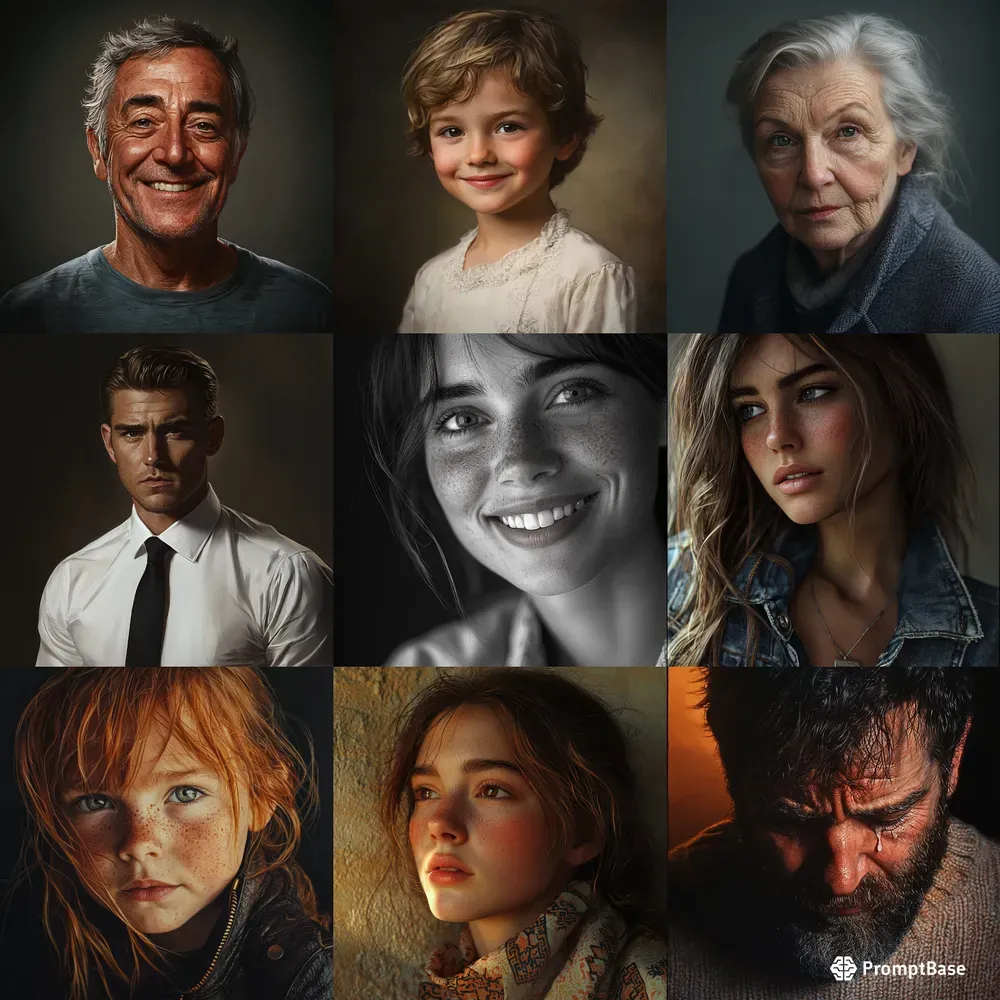 Hyperrealistic Portraits