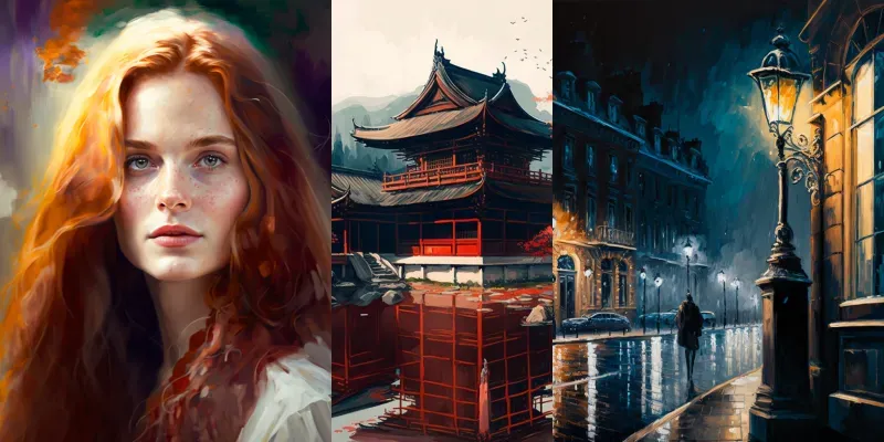 Beautiful Paintings With Artistic Symbolism generated by undefined