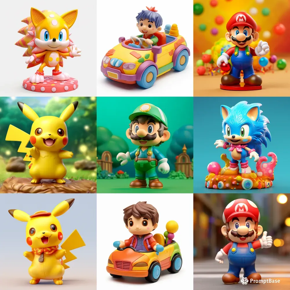 Beautiful 3D Characters