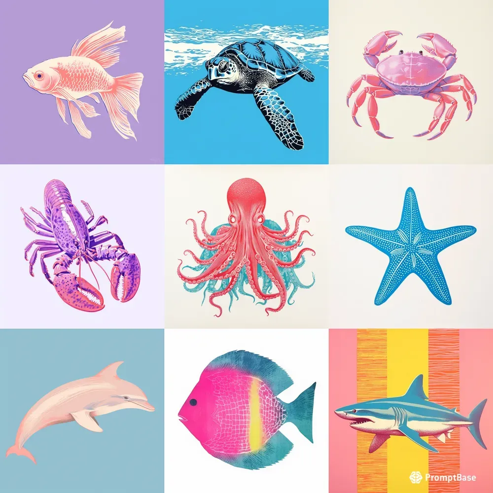 Cute Sea Creatures
