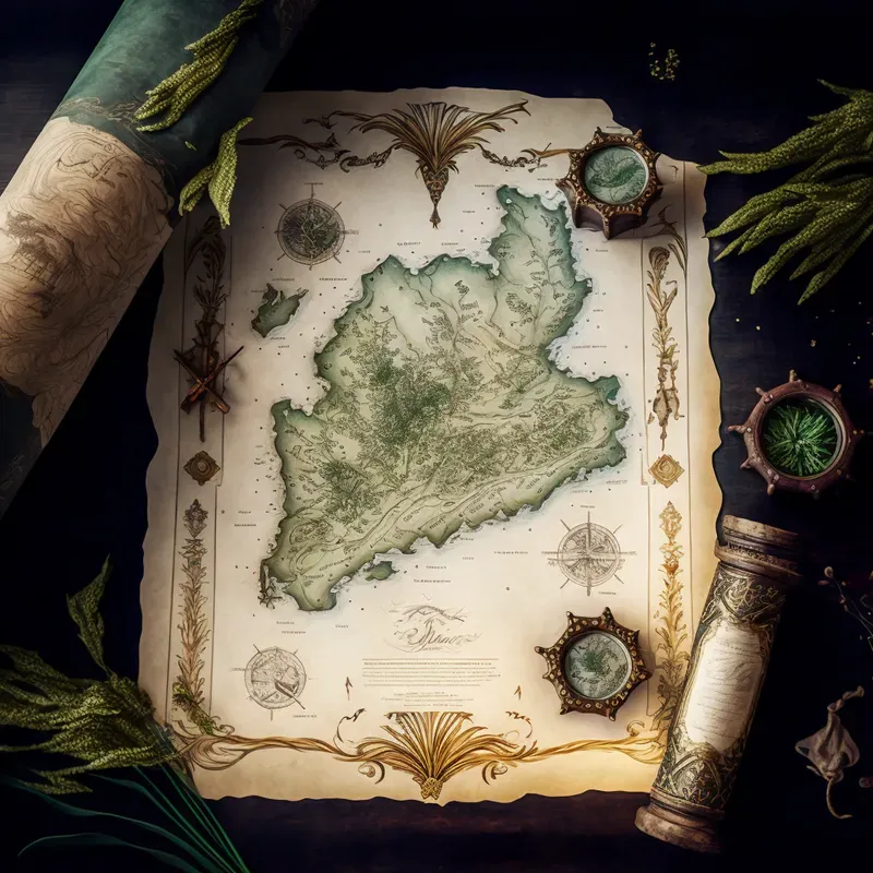 Intricate Fantasy Maps
