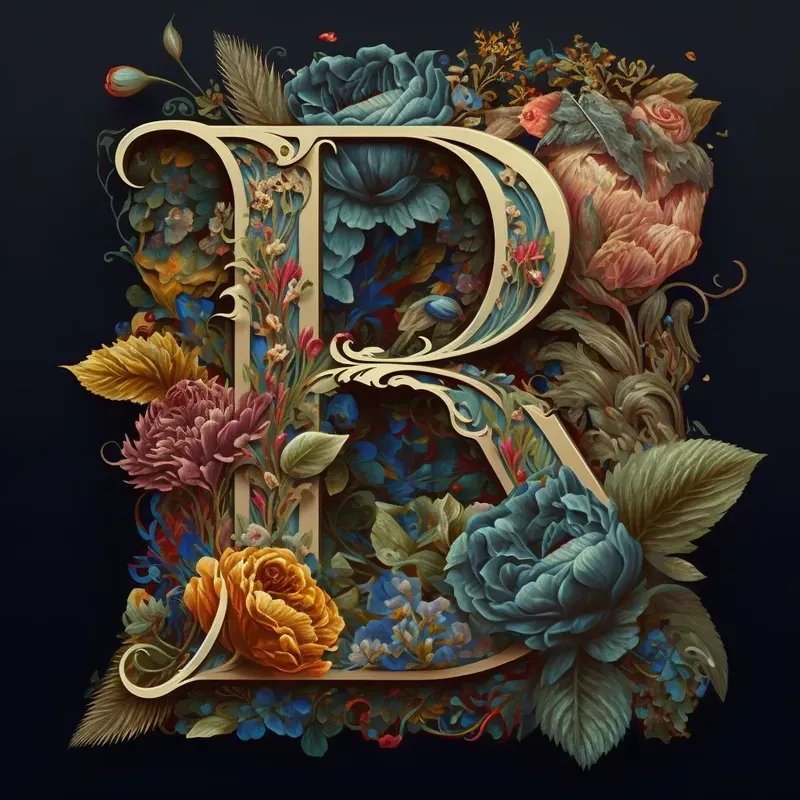 Floral Letters