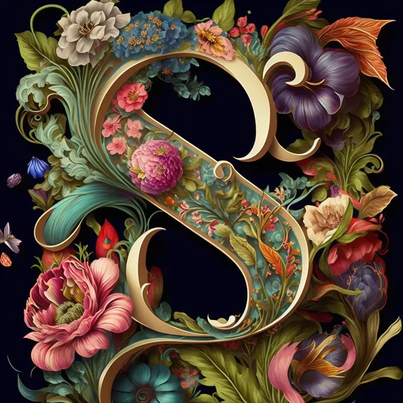 Floral Letters