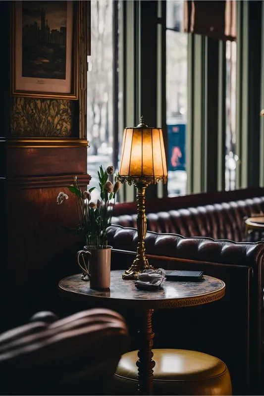 French Cafe Stock Photography