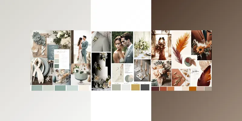 Wedding Moodboards generated by undefined